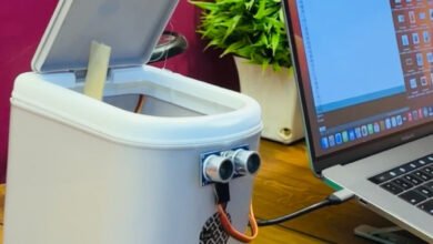 smart dustbin using arduino