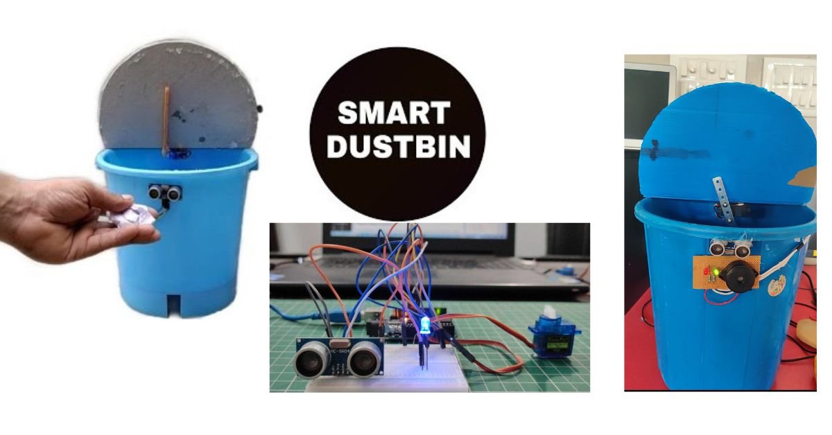 smart dustbin using arduino