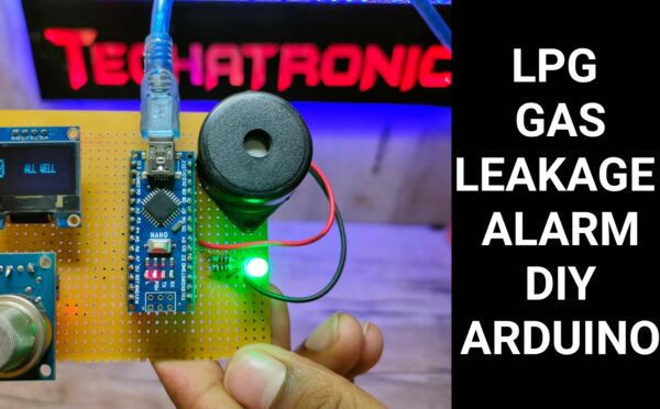 Gas leakage detector using Arduino