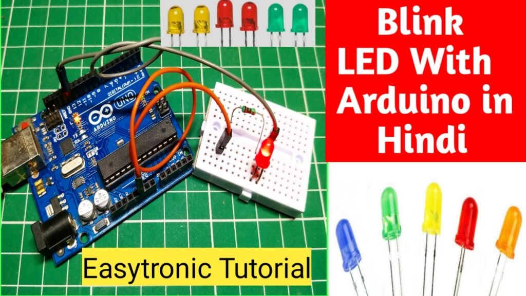 Arduino led blink tutorial | Arduino tutorial | Techatronic