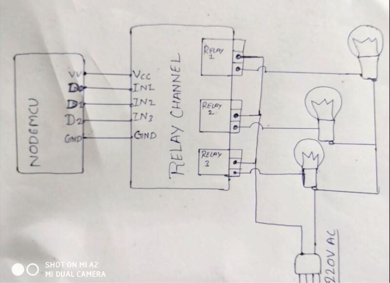 home automation system circuit diagram