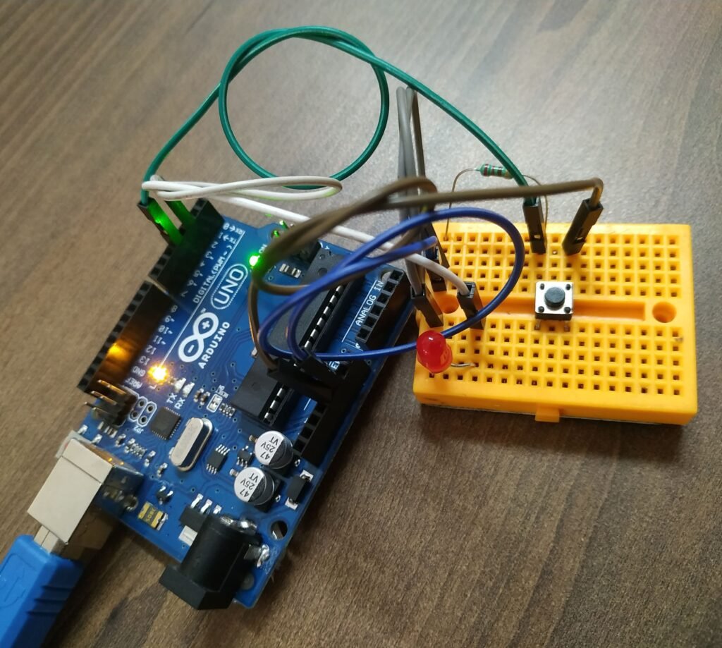 Push button with Arduino 
