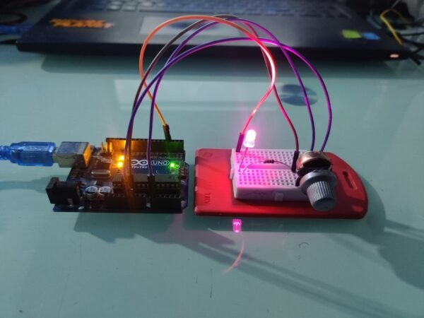 Connect potentiometer to Arduino | Potentiometer interface with Arduino