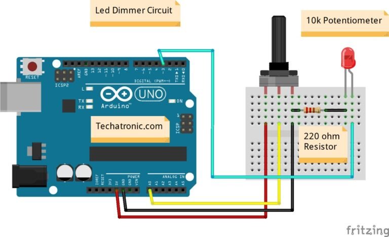 Connect Potentiometer To Arduino | Potentiometer Interface With Arduino