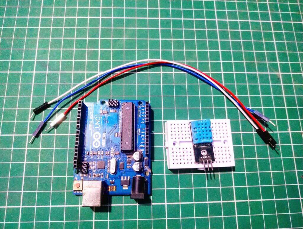 dht11 with Arduino component