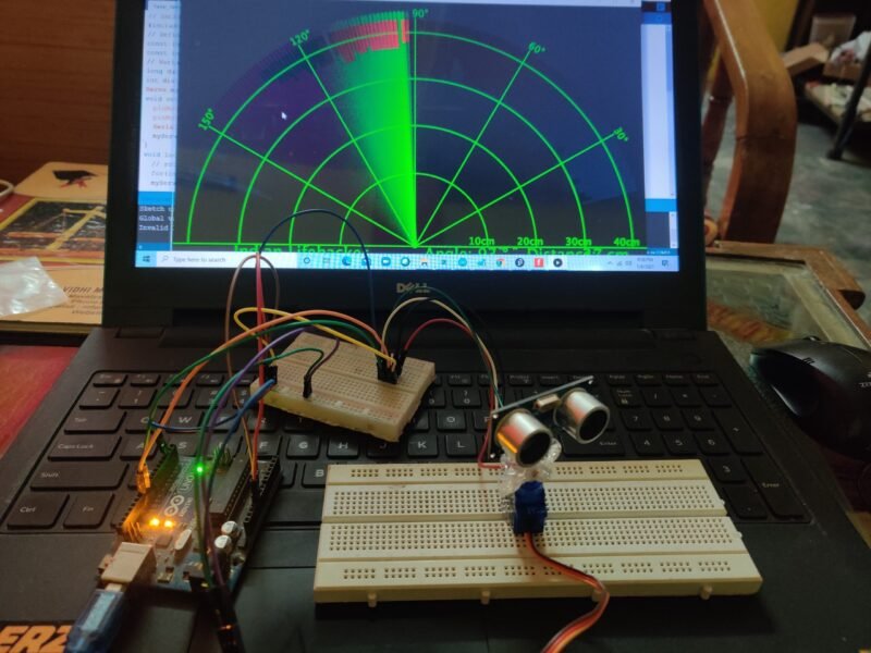 Arduino radar project using Ultrasonic Radar using Arduino Techatronic