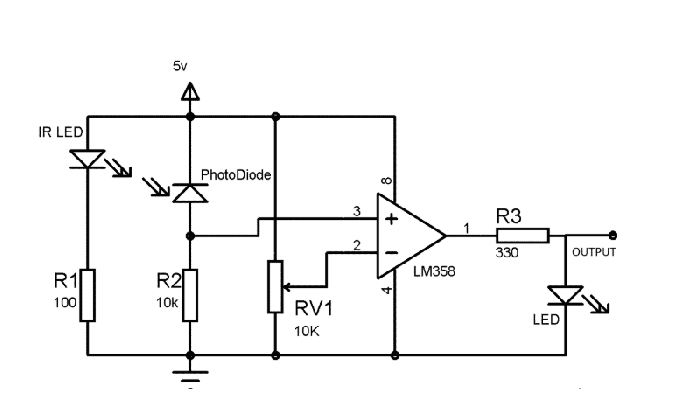 Obstacle Detector By IR Sensor | IR sensor with Arduino