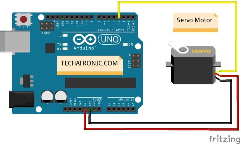 How to Connect Arduino with Servo motor | Servo motor Operates