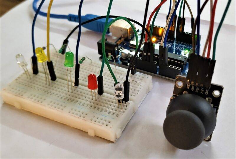 Joystick with Arduino