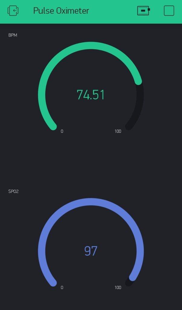 Pulse oximeter NodeMCU and MAX30101 pulse sensor