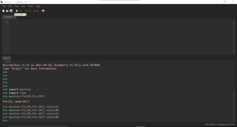 Getting started Raspberry Pi Pico | RP2040 | Micro python programming