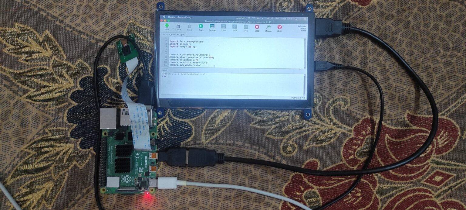Face Recognition using Raspberry pi | Face Recognition Python