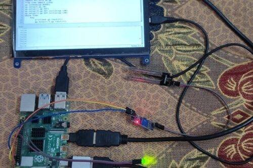 Rsapberry pi soil moisture sensor