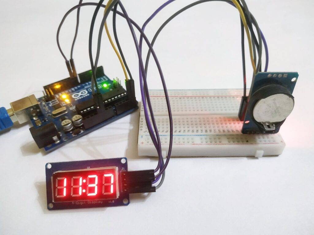 Arduino Clock 7 Segment Display Arduino Clock Segmentation - Vrogue