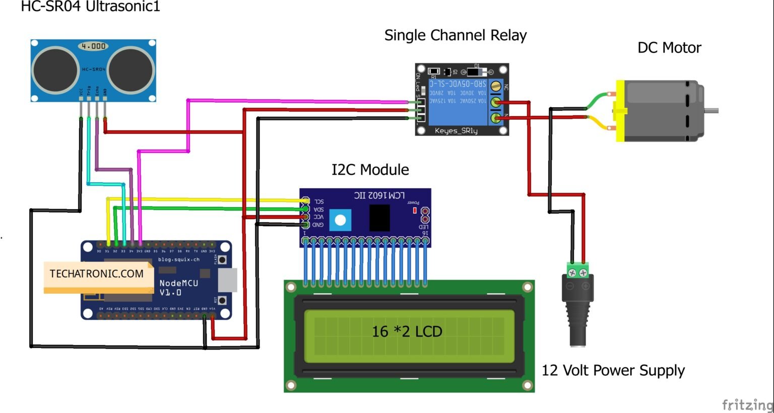 Blynk water level indicator | NodeMCU | Ultrasonic sensor | HC-SR04