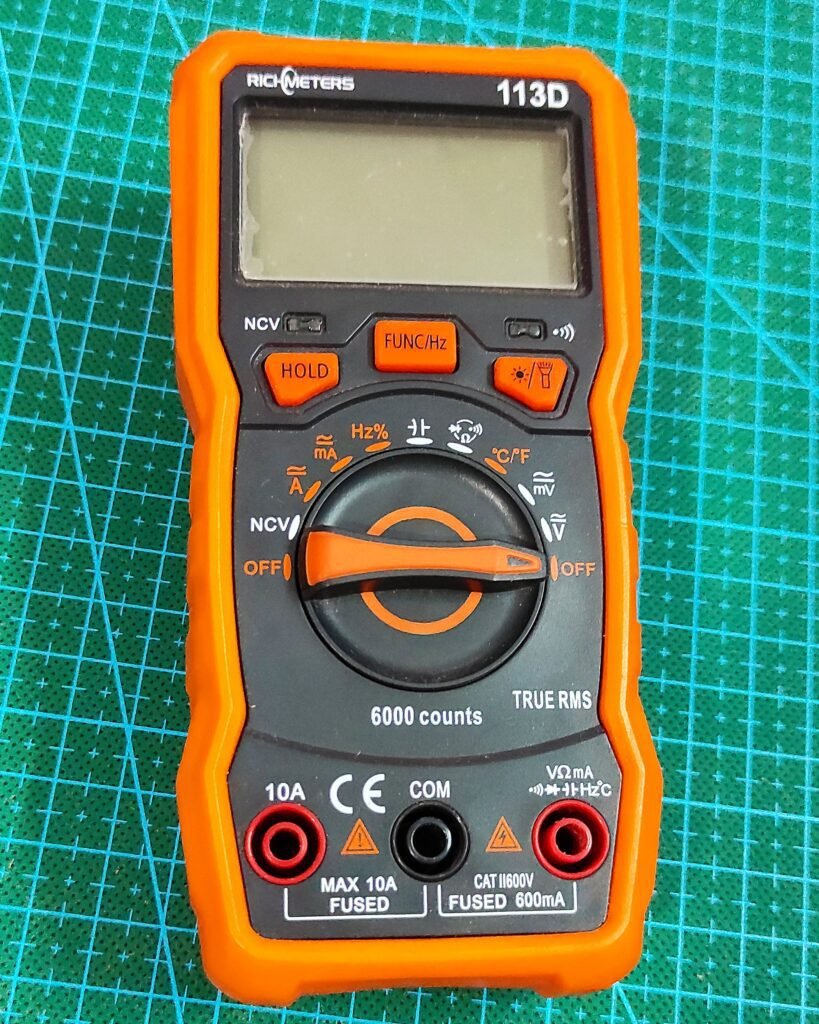 capacitance measure multimeter