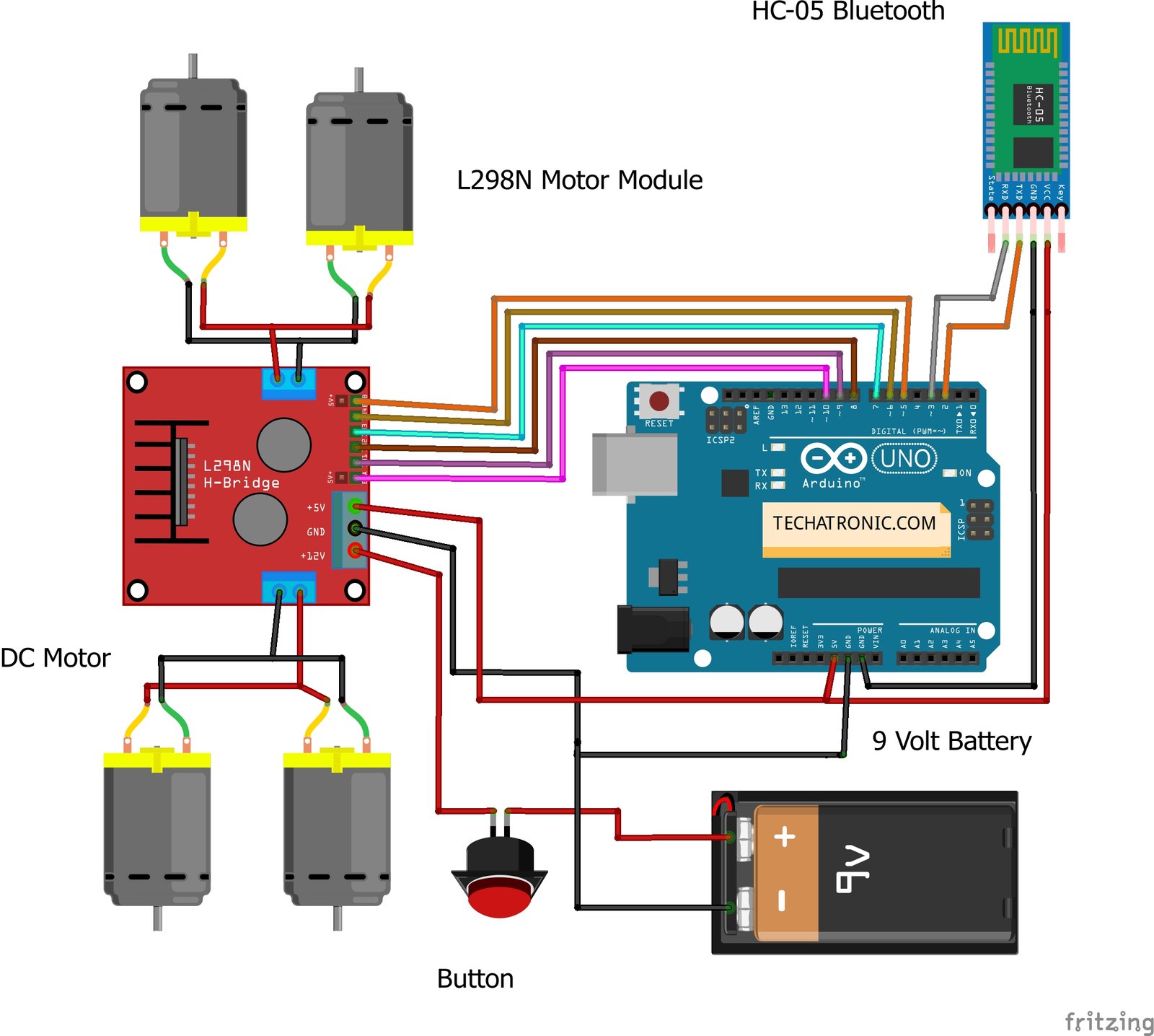 Spy robot using Arduino | Arduino based spy robot