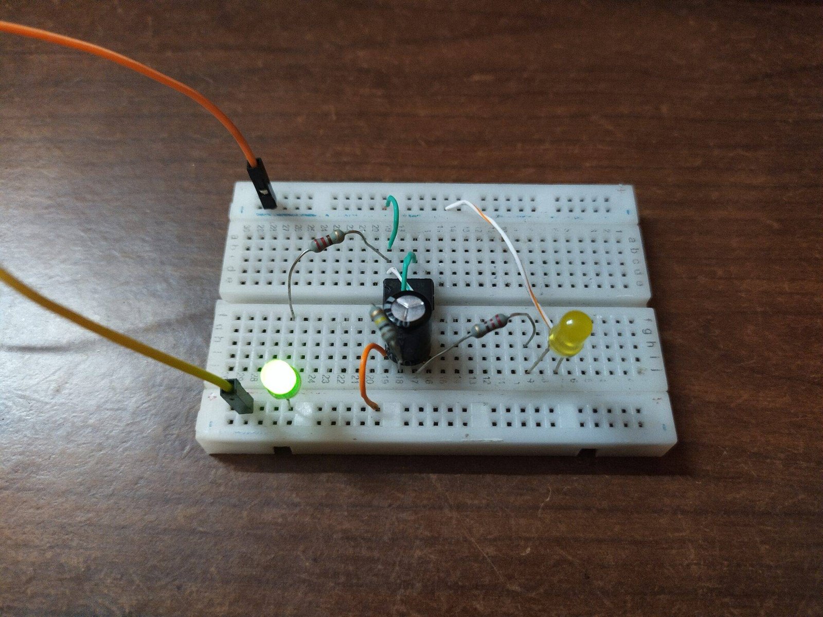 555 delay timer with ON/OFF | Basic project with 555 timer