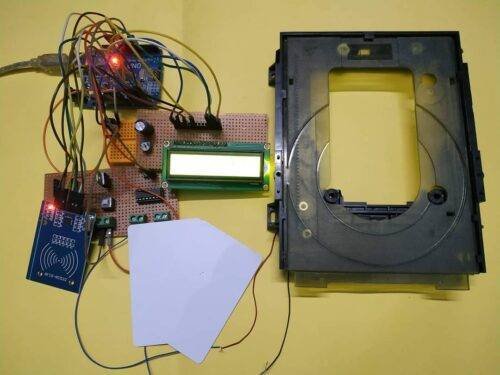 rfid sliding door lock