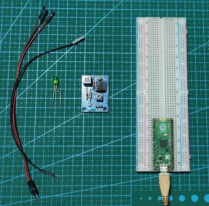 ldr sensor with raspi pico