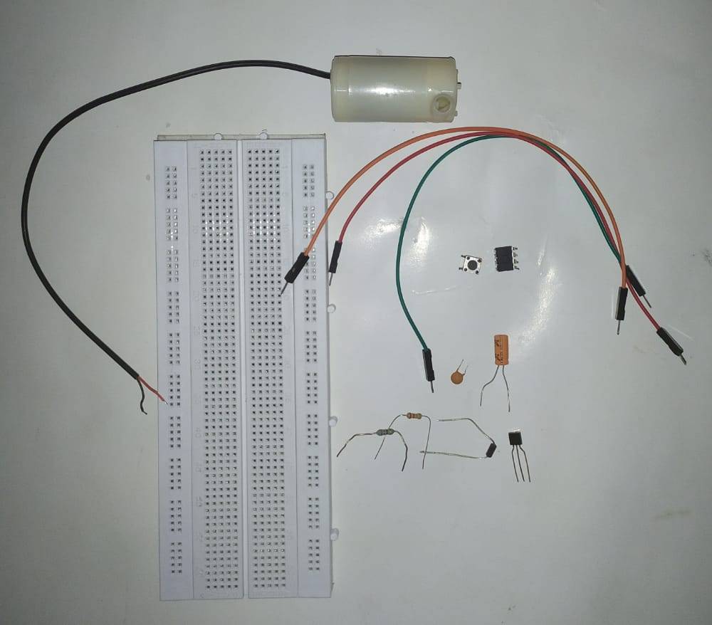 components for 555 timer 