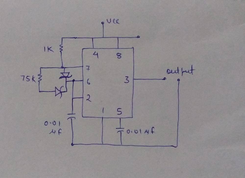 How to make 555 timer oscillator Oscillator circuit using 555
