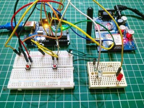CALL AND MSG IN Arduino with gsm