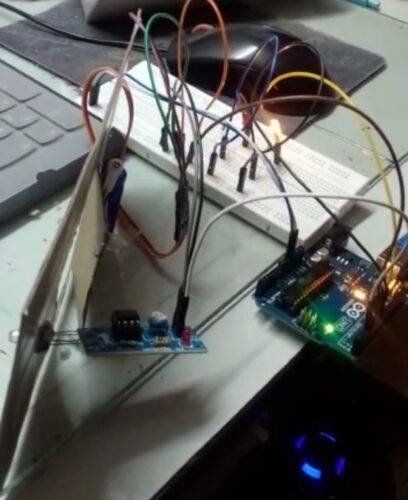 Automatic door with Arduino