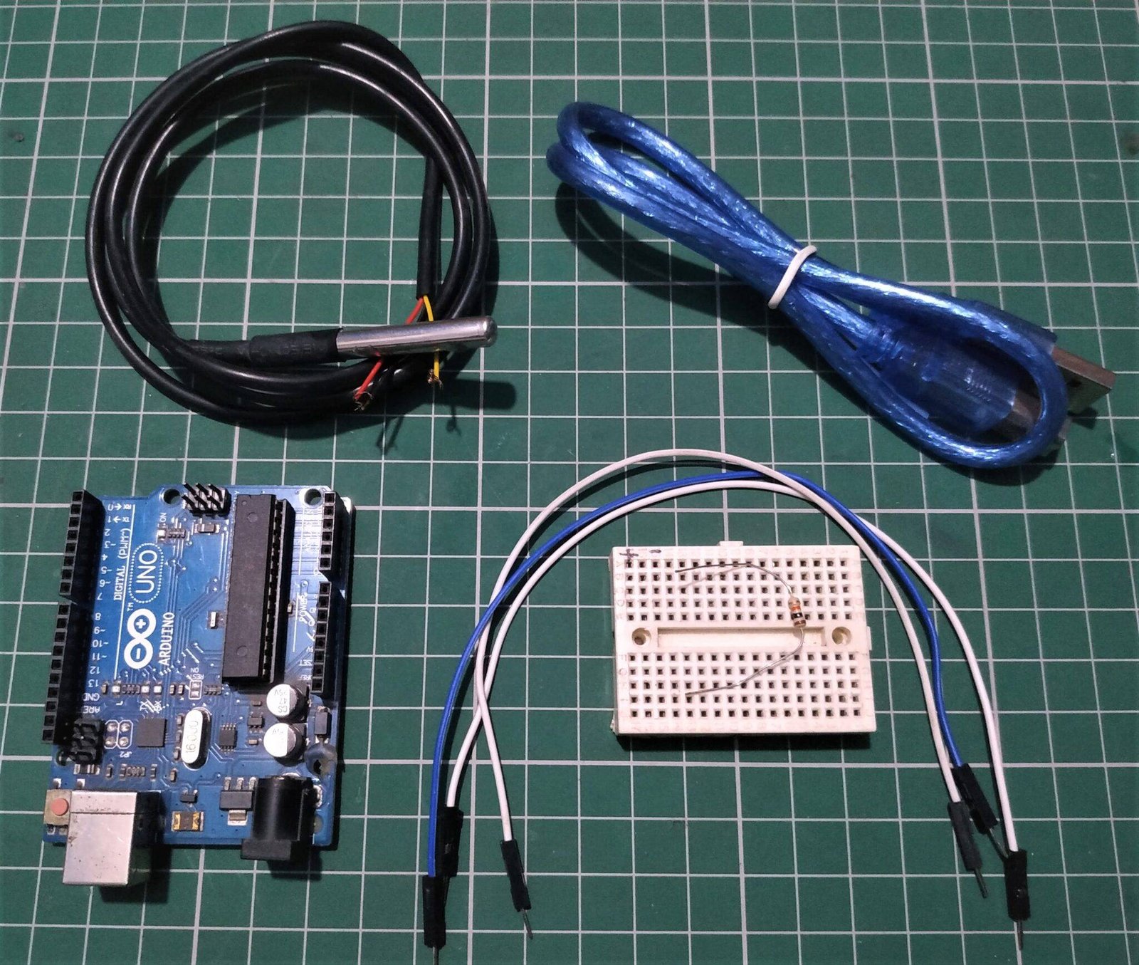 Using Temperature Sensor DS18B20 With Arduino - Techatronic