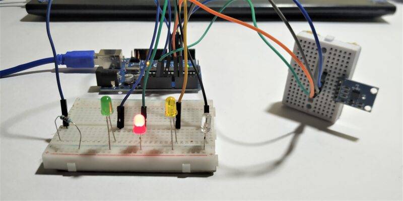 Arduino with Accelerometer