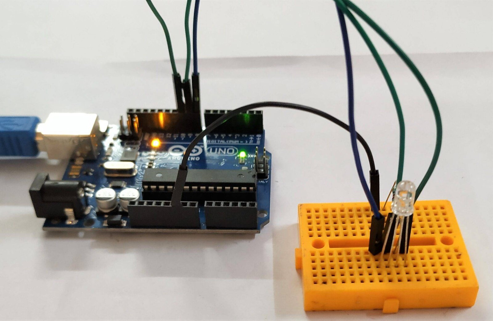 Rgb Led With Arduino Uno Example Techatronic 2982