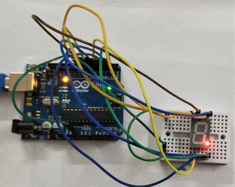 7 segment display Arduino