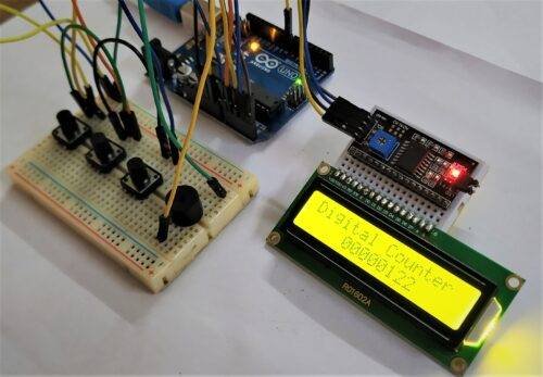 Digital Counter using Arduino EEPROM Counter | Arduino project