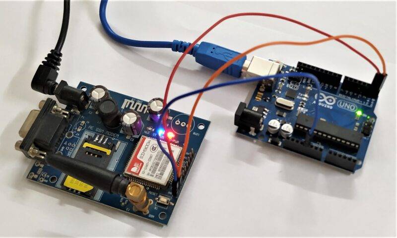 gsm module with arduino