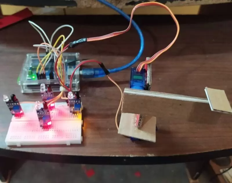 gesture control robot