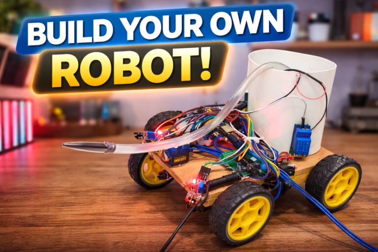 Fire Fighter Robot Using Arduino | Fire Fighting Robot