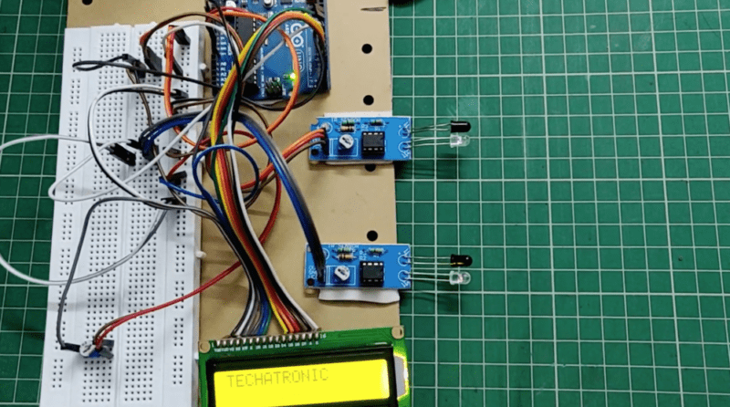 Bidirectional Counter Using Arduino Ir Sensor Based Counter 6539
