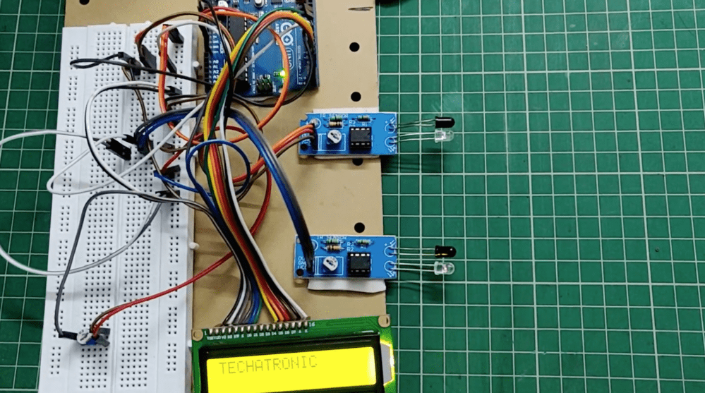 Bidirectional Counter using Arduino | IR sensor based Counter