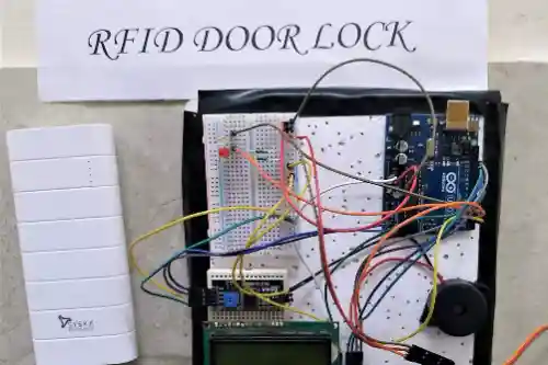 Rfid security lock