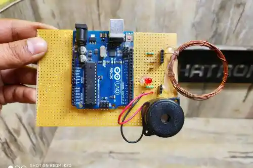 Metal detector using arduino