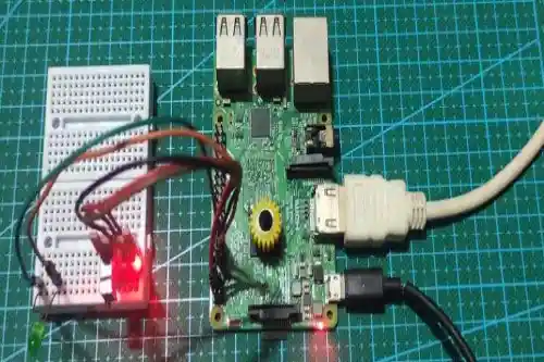 Raspberry pi with LCD