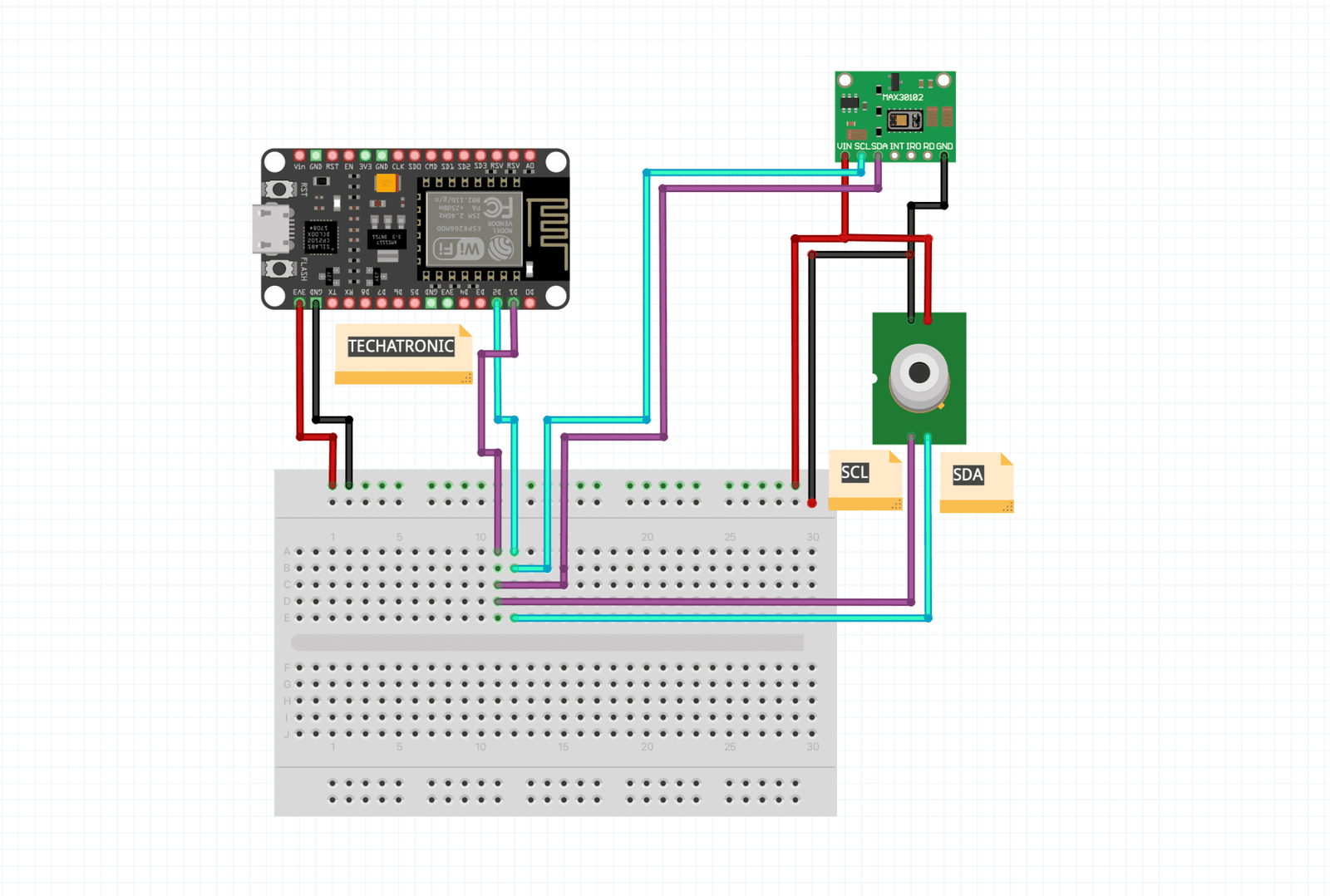 Health Monitoring IoT project | SPO2, Heart rate and Temp