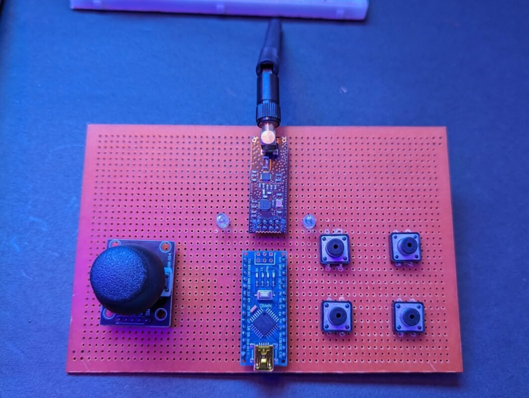 Arduino Robot Car Wireless Control using HC-05 Bluetooth, NRF24L01