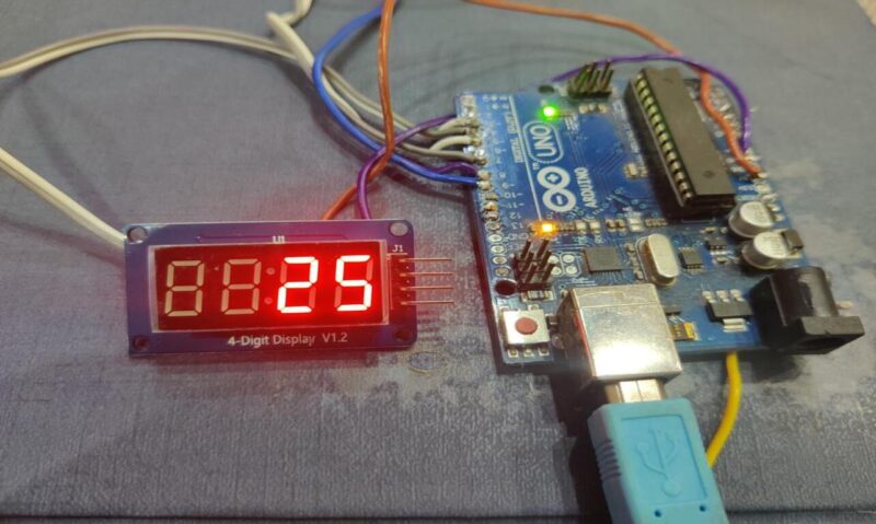 tm1637 with arduino