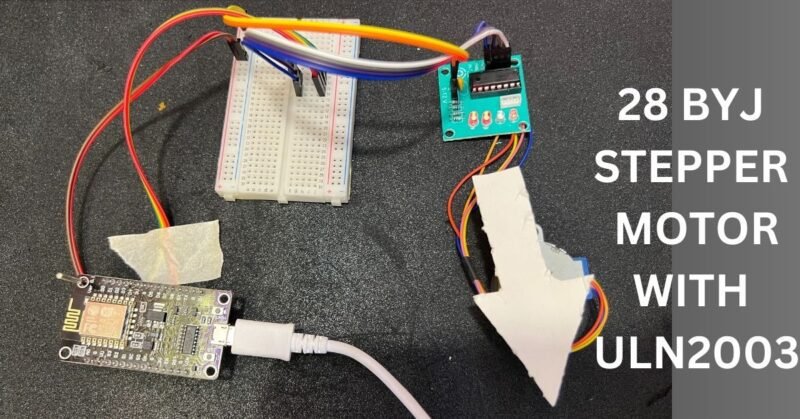 Stepper Motor with ESP8266 Interface