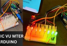 LED VU meter using Arduino
