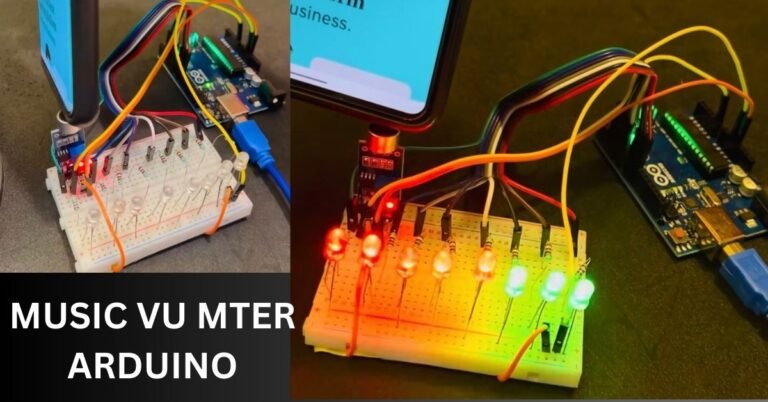 LED VU meter using Arduino