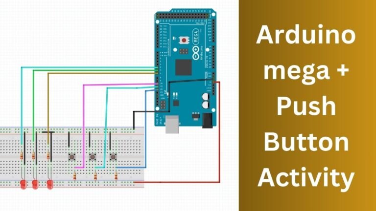 Arduino Mega with multiple push button