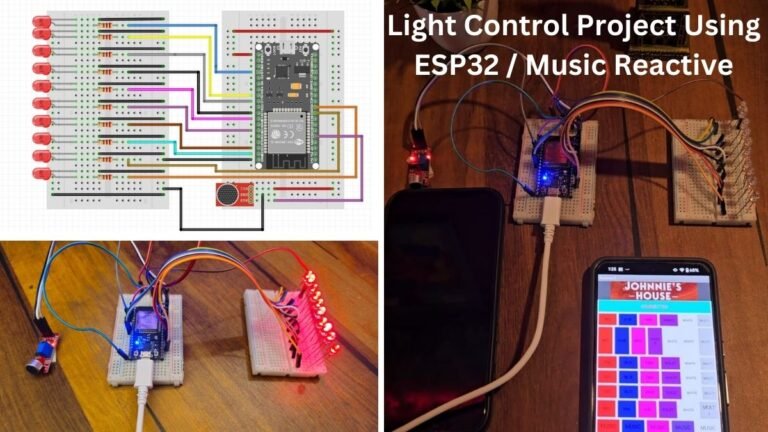 Light Control Project Using ESP32