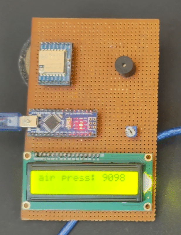 accident roadside alert system. receiver